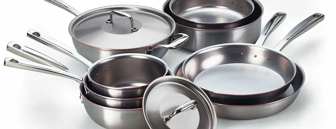 Set posode Falk CopperCore